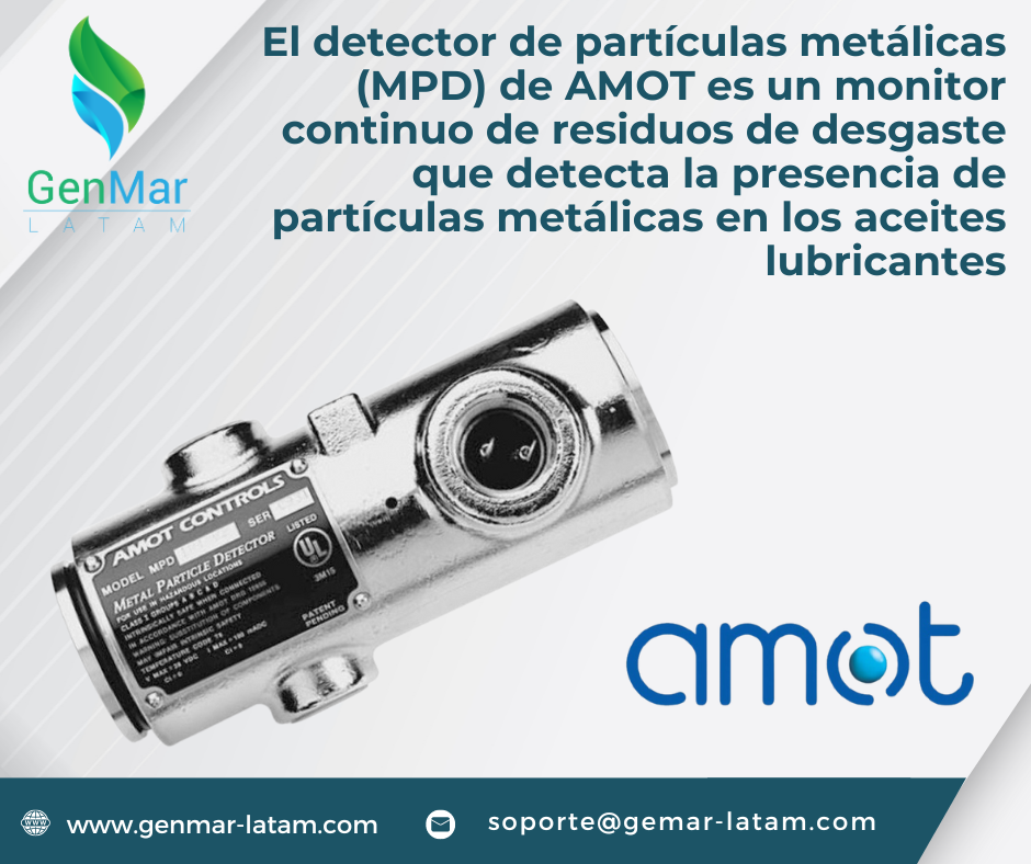 Detector de partículas metálicas MPD AMOT