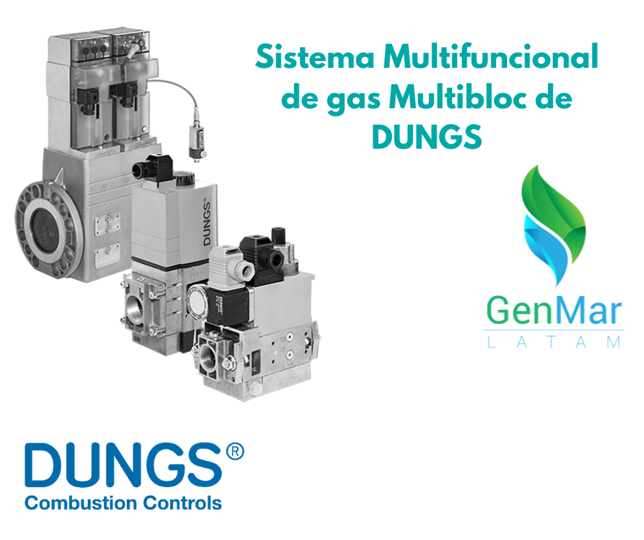 DUNGS Sistema Multifuncional de Gas Multibloc
